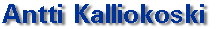 Antti Kalliokoski